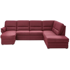 Planform Wohnlandschaft Polly Q | rot | 289 cm | 96 cm | cm 218,0 |