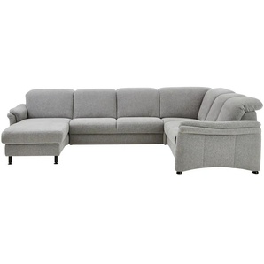 Planform Wohnlandschaft Zaneta U | grau | 334 cm | 83 cm | cm 235,0 |