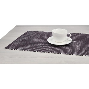HOME STORY Platzset  Greta ¦ schwarz ¦ Maße (cm): B: 32