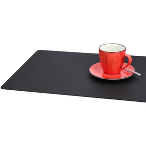 Platzset  Sisal ¦ schwarz ¦ Kunststoff ¦ Maße (cm): B: 46