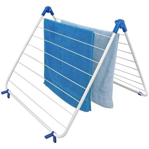 Platzsparender, Weiß, Metall, 60x70x3.5 cm, klappbar, platzsparend, Haushaltsreinigung, Wäschepflege, Wäscheständer