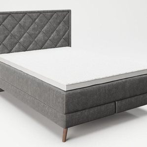 PLAYBOY Boxspringbett »AUDREY«, mit Diamond-Stitching