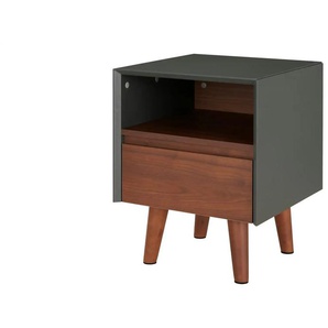Playboy Nachtkommode Victoria - holzfarben - Materialmix - 45 cm - 57 cm - cm 45,0 | Möbel Kraft