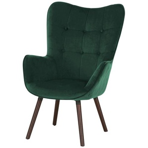 Playboy Sessel  Bridget - grün - Materialmix - 68 cm - 99 cm - 77 cm | Möbel Kraft