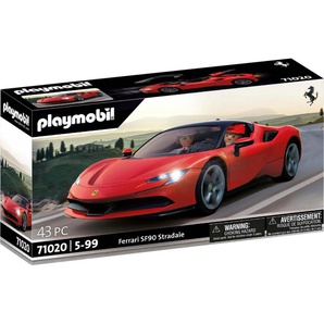 Playmobil® Konstruktions-Spielset Ferrari SF90 Stradale (71020), (43 St), mit Lichteffekten, Made in Germany