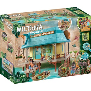 Playmobil® Konstruktions-Spielset Wiltopia - Tierpflegestation (71007), Wiltopia, (347 St), teilweise aus recyceltem Material, Made in Europe