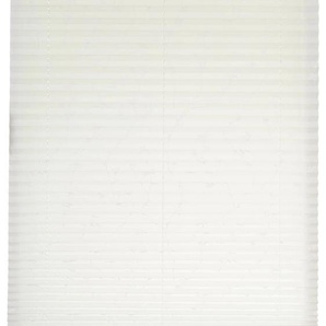 Plissee K-HOME Klemmfix Elba Plissees Gr. 130 cm, zweiseitig verschiebbar, 105 cm, weiß (weiß, weiß, weiß) Plissees ohne Bohren Lichtschutz, Bohren, verspannt, bedruckt