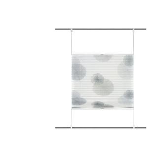 Plisseerollo - grau - Materialmix - 100 cm - 130 cm | Möbel Kraft