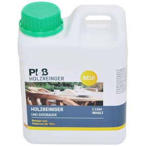 Ploß Holzreiniger/Entgrauer, für naturbelassene Holzarten, 1 Liter 9800010