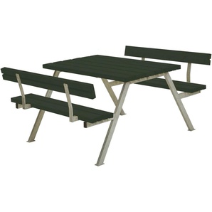 PLUS Sitzgruppe Alpha Kombimöbel mit 2 Rückenlehnen, (1-tlg), 118x185x76/45 cm