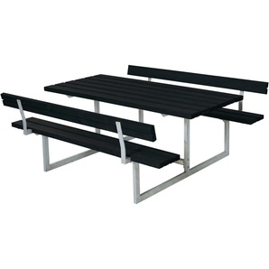 PLUS Sitzgruppe »Basic« Kombimöbel mit 2 Rückenlehnen, (1-tlg), 177x184x75/45 cm