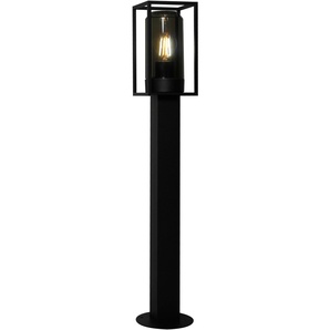 Pollerleuchte NORDLUX Griffin Lampen Gr. 1 flammig, Höhe: 80 cm, grau (rauchfarben) Pollerleuchten