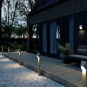 Pollerleuchte NORDLUX Pontio Lampen Gr. Höhe: 85,00 cm, beige (sand) Pollerleuchten Architekturdesign, Parallelschaltung möglich, austauschbare Glühbirne