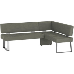 Eckbank Canto I ¦ grau ¦ Maße (cm): B: 203 H: 87 T: 157.0