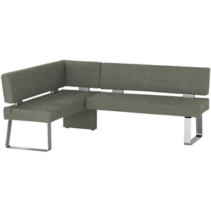 Eckbank  Canto I ¦ grau ¦ Maße (cm): B: 203 H: 87 T: 157.0