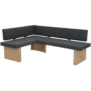 Polster-Eckbank - grau - Materialmix - 200 cm - 92 cm | Möbel Kraft