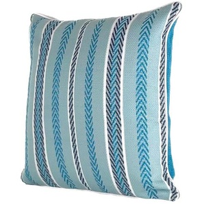 Polster Manufaktur Lemgo Cocktailkissen 50x50cm |  Hellblau