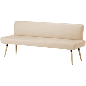 Polsterbank  massiv 4402 ¦ beige ¦ Maße (cm): B: 177 H: 87 T: 62.0
