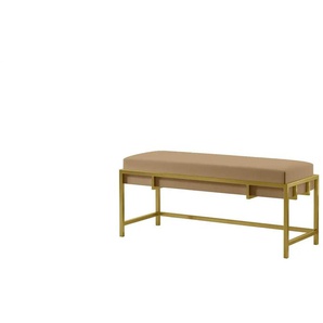 Polsterbank - beige - Materialmix - 80 cm - 45 cm | Möbel Kraft