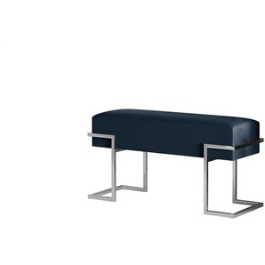 Polsterbank  Cely ¦ blau ¦ Maße (cm): B: 80 H: 42