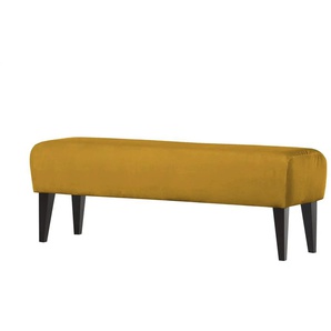 Polsterbank - gelb - Materialmix - 145 cm - 51 cm - cm 46,0 | Möbel Kraft