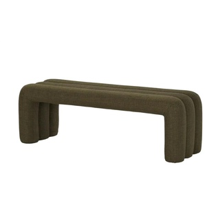 Polsterbank - grün - Materialmix - 130 cm - 44 cm - cm 43,0 | Möbel Kraft