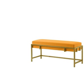 Polsterbank  Lamo ¦ gelb ¦ Maße (cm): B: 100 H: 45