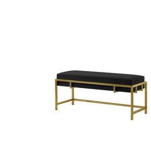 Polsterbank  Lamo ¦ schwarz ¦ Maße (cm): B: 100 H: 45