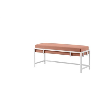 Polsterbank - rosa/pink - Materialmix - 100 cm - 45 cm | Möbel Kraft