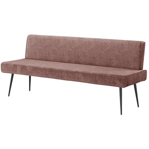 Polsterbank - rosa/pink - Materialmix - 200 cm - 87 cm - cm 62,0 | Möbel Kraft