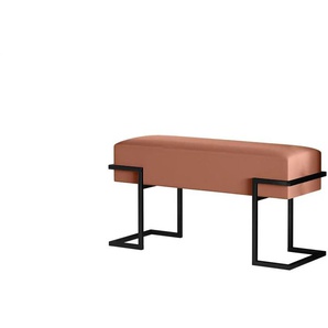 Polsterbank - rosa/pink - Materialmix - 80 cm - 42 cm | Möbel Kraft