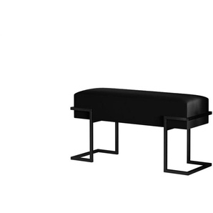 Polsterbank  Cely ¦ schwarz ¦ Maße (cm): B: 80 H: 42