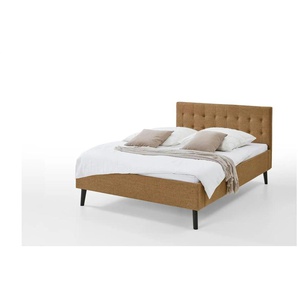 Polsterbett Aldridge - kupfer - Materialmix - 146 cm - 100 cm | Möbel Kraft