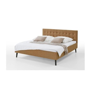 Polsterbett Aldridge - kupfer - Materialmix - 186 cm - 100 cm | Möbel Kraft