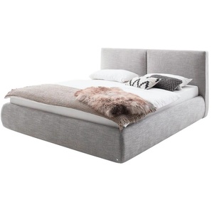 Polsterbett Atesio - grau - Materialmix - 199 cm - 103 cm | Möbel Kraft