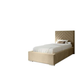 Polsterbett Aura | braun | 105 cm | 100 cm |