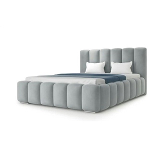 Polsterbett  Baron ¦ silber ¦ Maße (cm): B: 220 H: 112