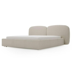Polsterbett mit Stauraum Palermo - beige - Materialmix - 269 cm - 106 cm | Möbel Kraft
