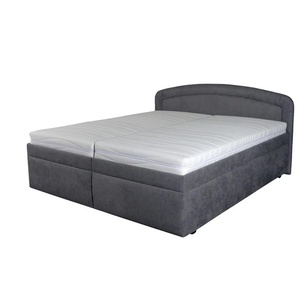 Polsterbett Bolton | grau | 193 cm | 100 cm | cm 212,0 |