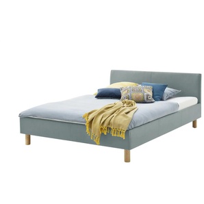 Polsterbett Bromley - blau - Materialmix - 145 cm - 76 cm | Möbel Kraft