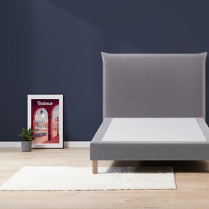 Polsterbett Design 160 x 200 (cm) (2 x 80x200cm) / Grau