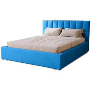 Polsterbett Dream | blau | 195 cm | 100 cm |