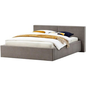 Polsterbett - grau - Materialmix - 178 cm - 82 cm | Möbel Kraft