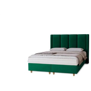Polsterbett  Madeley ¦ grün ¦ Maße (cm): B: 160 H: 110