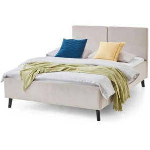 Polsterbett in beige Piano ¦ beige ¦ Maße (cm): B: 146 H: 100