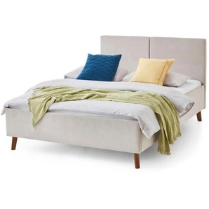 Polsterbett in beige Piano ¦ beige ¦ Maße (cm): B: 146 H: 100