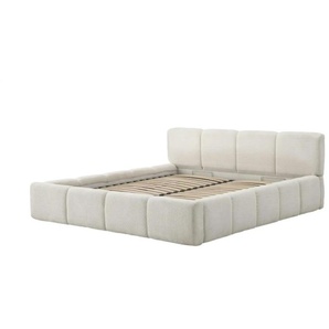 Polsterbett in cremefarbenem Bouclé Palma ¦ beige ¦ Maße (cm): B: 170 H: 80