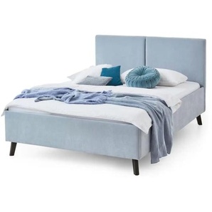 Polsterbett in hellblau Piano ¦ blau ¦ Maße (cm): B: 146 H: 100