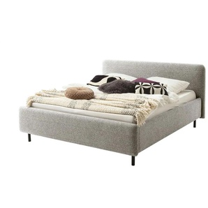 Polsterbett in meliertem Webstoff Primo ¦ beige ¦ Maße (cm): B: 180 H: 105