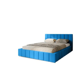 Polsterbett Menos | blau | 175 cm | 100 cm |